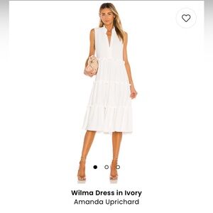 Amanda uprichard Wilma dress worn once size M